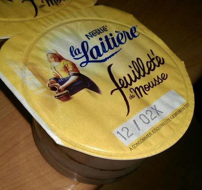 Feuilleté de mousse la Laitière