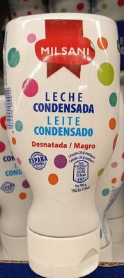 Leche condensada desnatada
