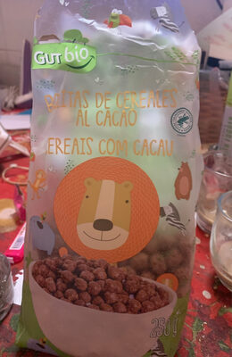 Bolitas cereais com cacau