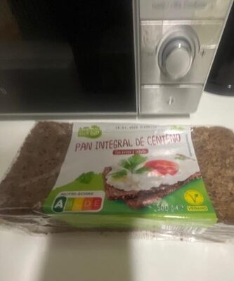 Pan integral de centeno