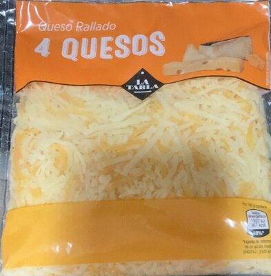 Queso rallado 4 quesos