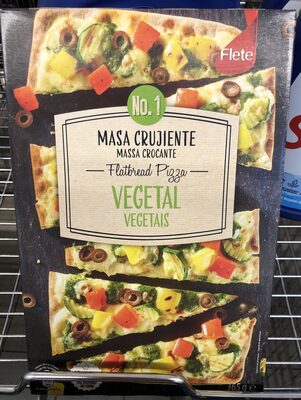 No. 1 Masa Crujiente Flatbread Vegetal