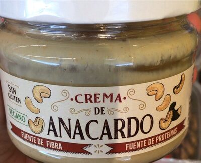 Crema de anacardo