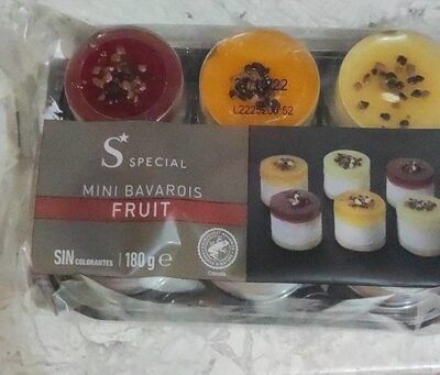 Mini Bavarois Fruit front packaging