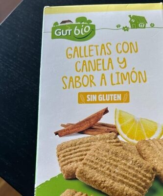 Galletas con canela y sabor a limón