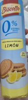 Galletas rellenas de limón 0%
