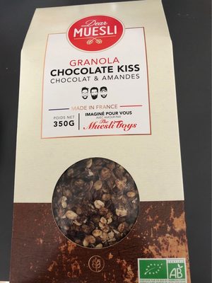 Muesli Chocolat Amande front packaging