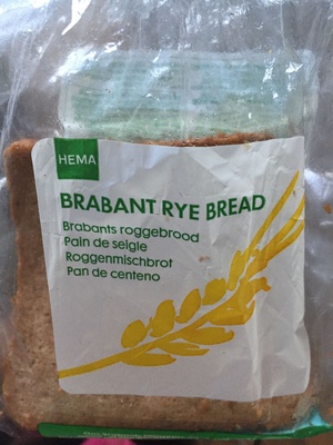 Brabant rye bread front packaging