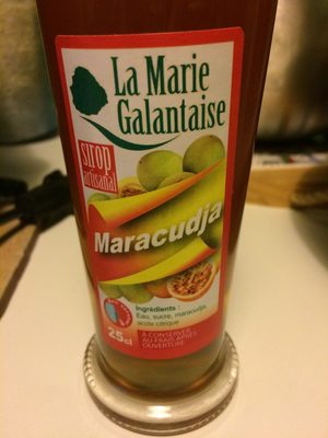 Sirop artisanal Maracudja