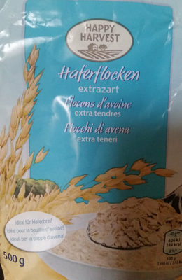 Haferflocken extrazart front packaging