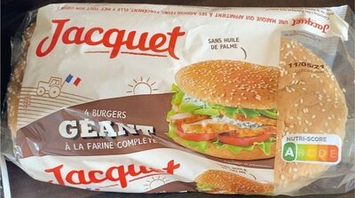 Burger geant a la farine complete
