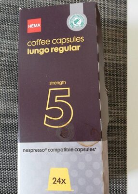 Café capsule lungo