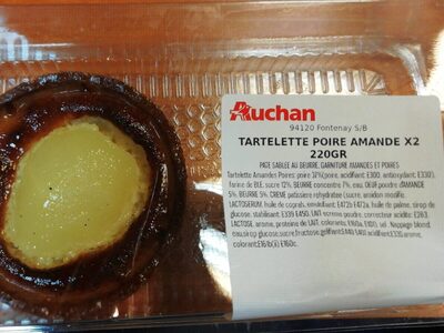 Tartelette poire amande