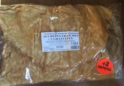 Crepes fraiches