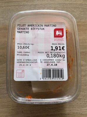 Filet Americain Martino