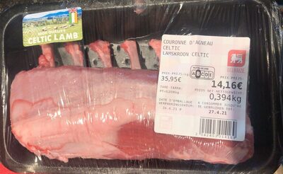 Couronne d’agneau celtic front packaging