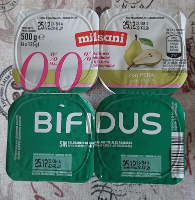 Bifidus 0%0% con pera