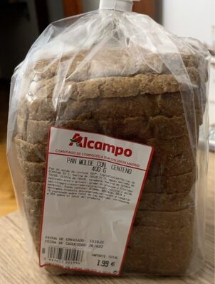 Pan Molde con Centeno