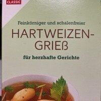 Hartweizen-Grieß front packaging