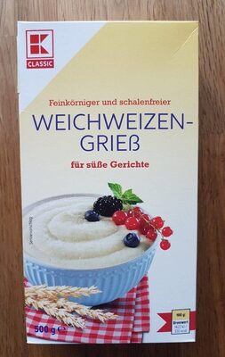 Weichweizengrieß für süße Gerichte