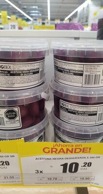 aceituna negra deshuesada