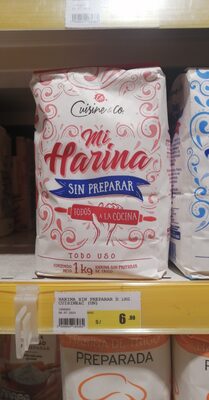 Mi harina sin preparar