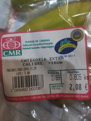 Plátano de Canarias