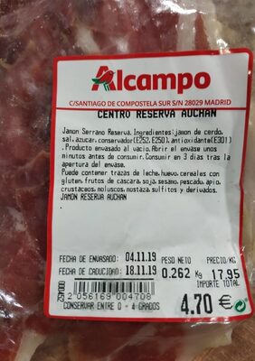 Centro reserva auchan