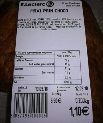 Maxi pain choco