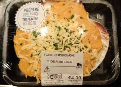 Coquille poisson homardine