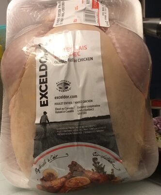 Québec Whole Chicken, Uncooked
