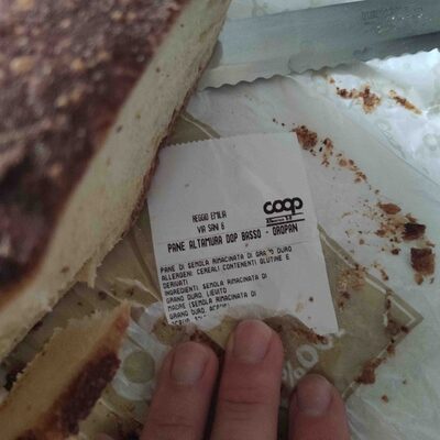 Pane di Altamura DOP front packaging