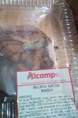 Bolleria surtida bandeja