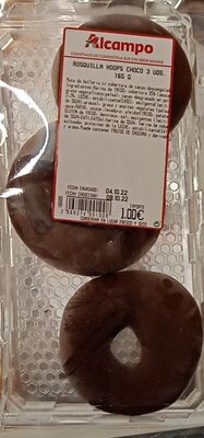 Rosquillas Hoops Choco front packaging