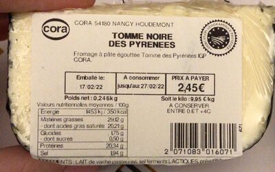 Tomme noire