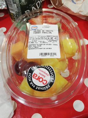 Salade de fruits format familial