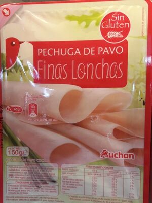 Pechuga de pavo finas lonchas