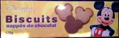 Biscuits nappés de chocolat