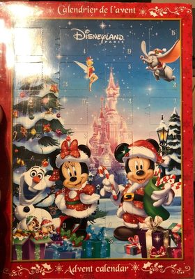 Calendrier de l'Avent front packaging
