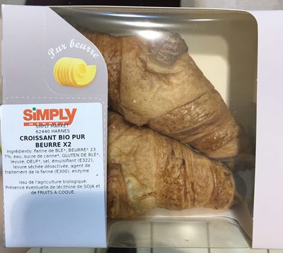 Croissant Bio Pur Beurre