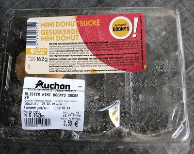 Mini donut sucré Auchan