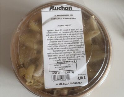 PASTA BOX CARBONARA