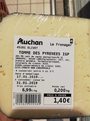 Tomme des pyrenees