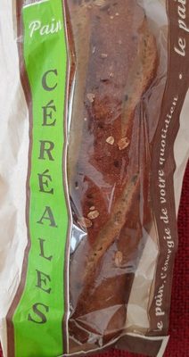 Pain aux céréales front packaging