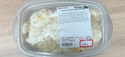 Gratin dauphinois chaud