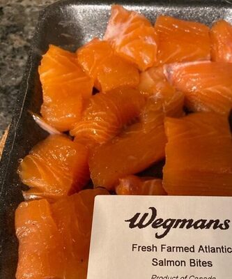 Fresh Farmed Atlantic Salmon Bites
