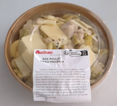 Box poulet Tikka-Massala