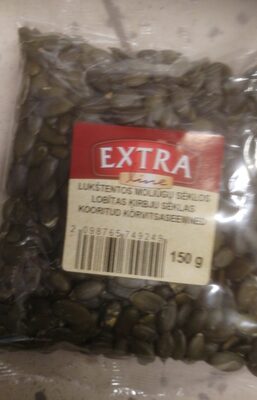 Lukstentos moliugu seklos Exstra front packaging