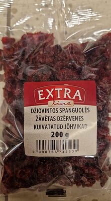 Džiovintos spanguolės EXTRA