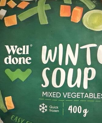 Winter soup mixed vegetables